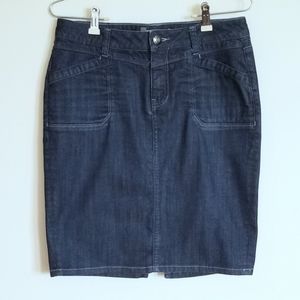 ANTHROPOLOGIE DENIM SKIRT LEVEL 99